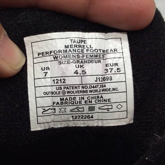 Merrell Gore Tex Moab Hiking Boot Womens 7 - Picture 5 of 7